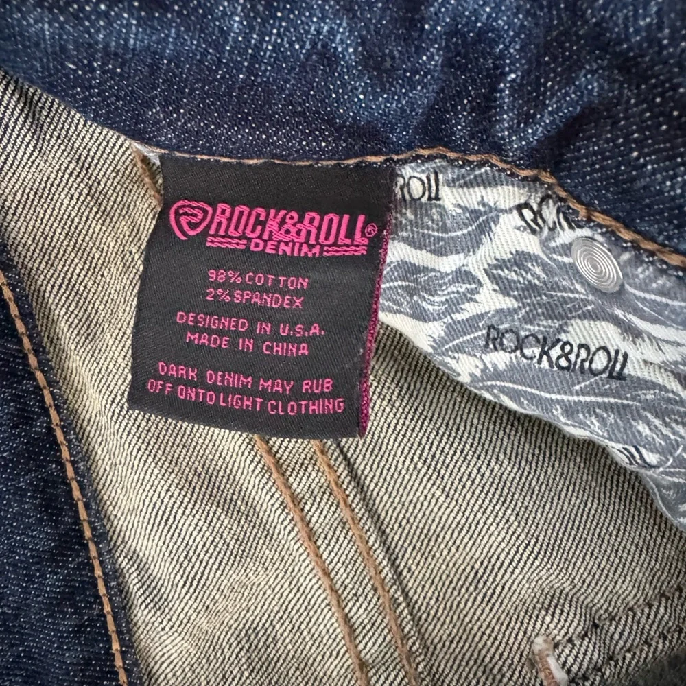 Rock&Roll Denim trouser jeans. Size 25. 35 inseam - Picture 4 of 9